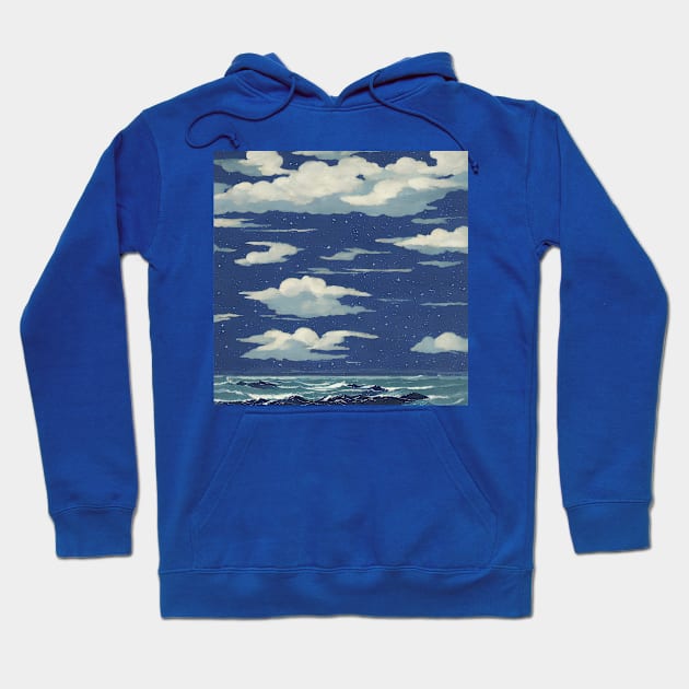 Blue Oasis Hoodie by The Brushstrokes Boutique